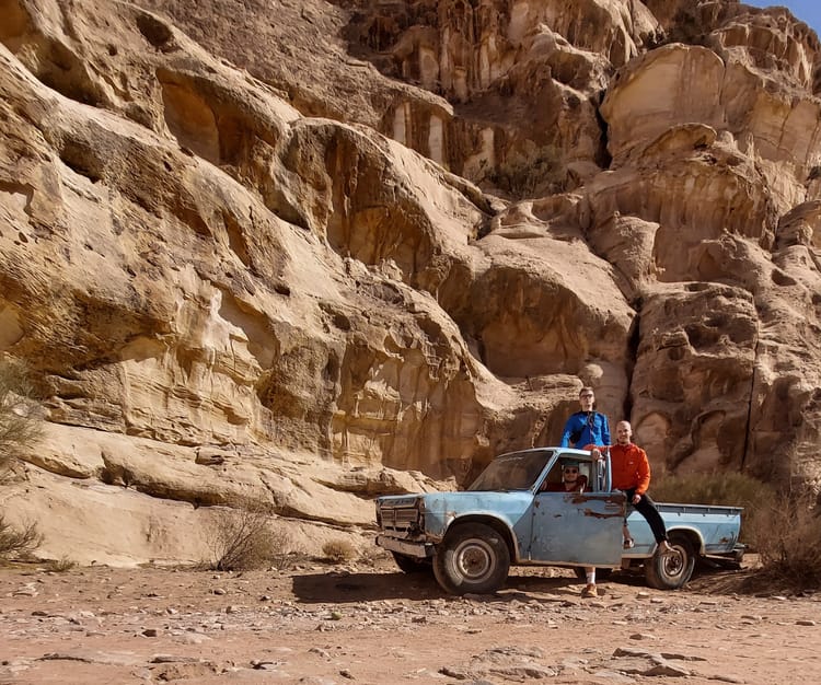 Watching Sunsets From The Caves of Petra - Jordan